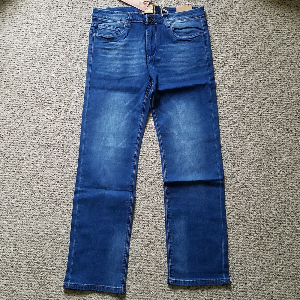 NWT Men's Native Jeans Sz 30 / 30 Straight Leg Slim Fit